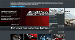 Desktop Screenshot of duesseldorf.autopark-rath.de