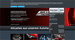 Desktop Screenshot of krefeld.autopark-rath.de
